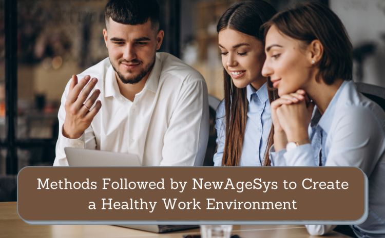  Methods Followed by NewAgeSys to Create a Healthy Work Environment