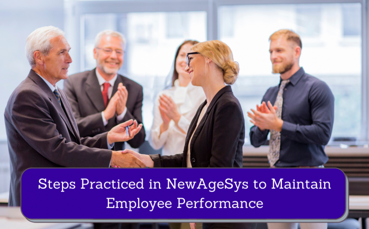 Steps Practiced in NewAgeSys to Maintain Employee Performance